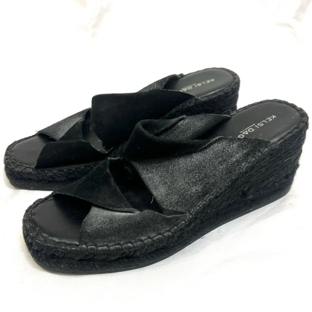 Kelsi Dagger Brooklyn Women's Inwood Espadrille Wedge Sandals Size 7.5